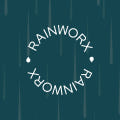 레인웍스 초경량 카본 3단 우산, 방풍, UV차단 UPF50, 프리미엄 방수원단 : rainworx