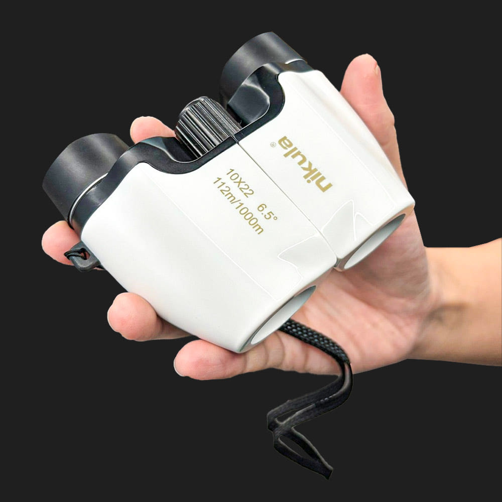 오페라글라스 니쿠라 콘서트 망원경 뮤지컬 쌍안경 10배율x22mm 화이트 : 스토리빙
