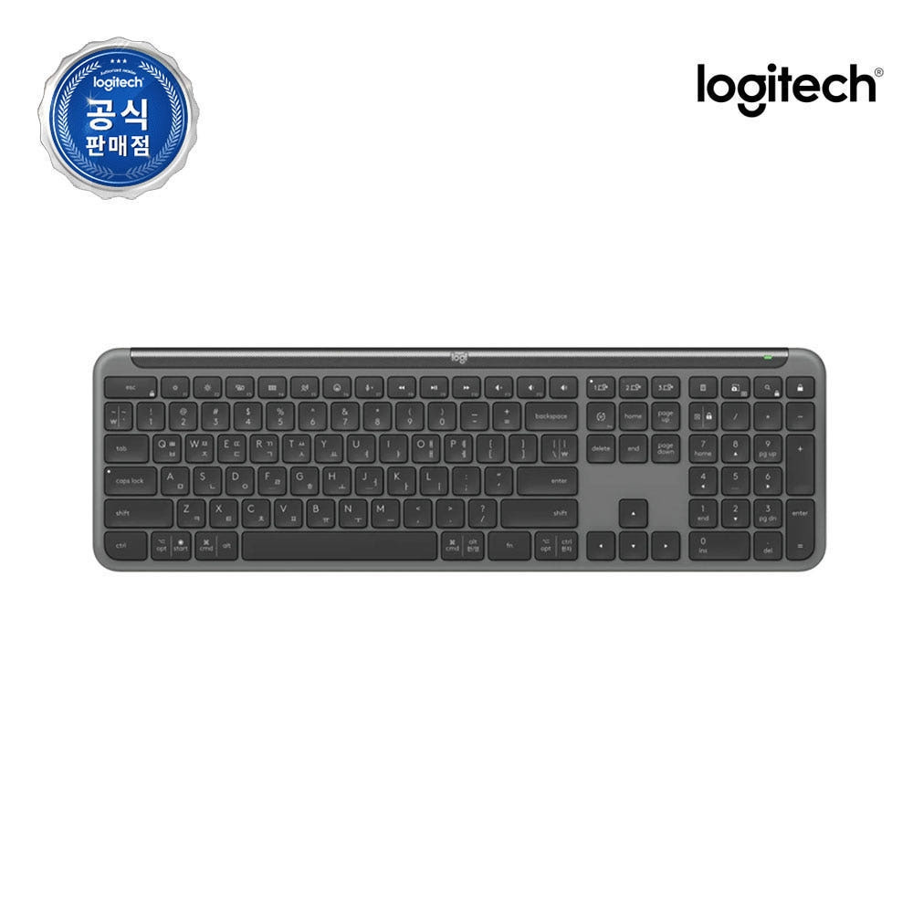 로지텍코리아 공식 Signature Slim K950 무선 키보드 블랙, 팬터그래프 : 로지텍코리아 브랜드 스토어