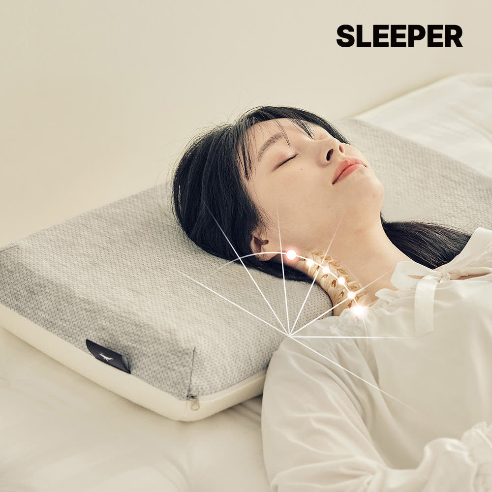 슬립퍼 목디스크 메모리폼 경추베개 : 슬립퍼 SLEEPER
