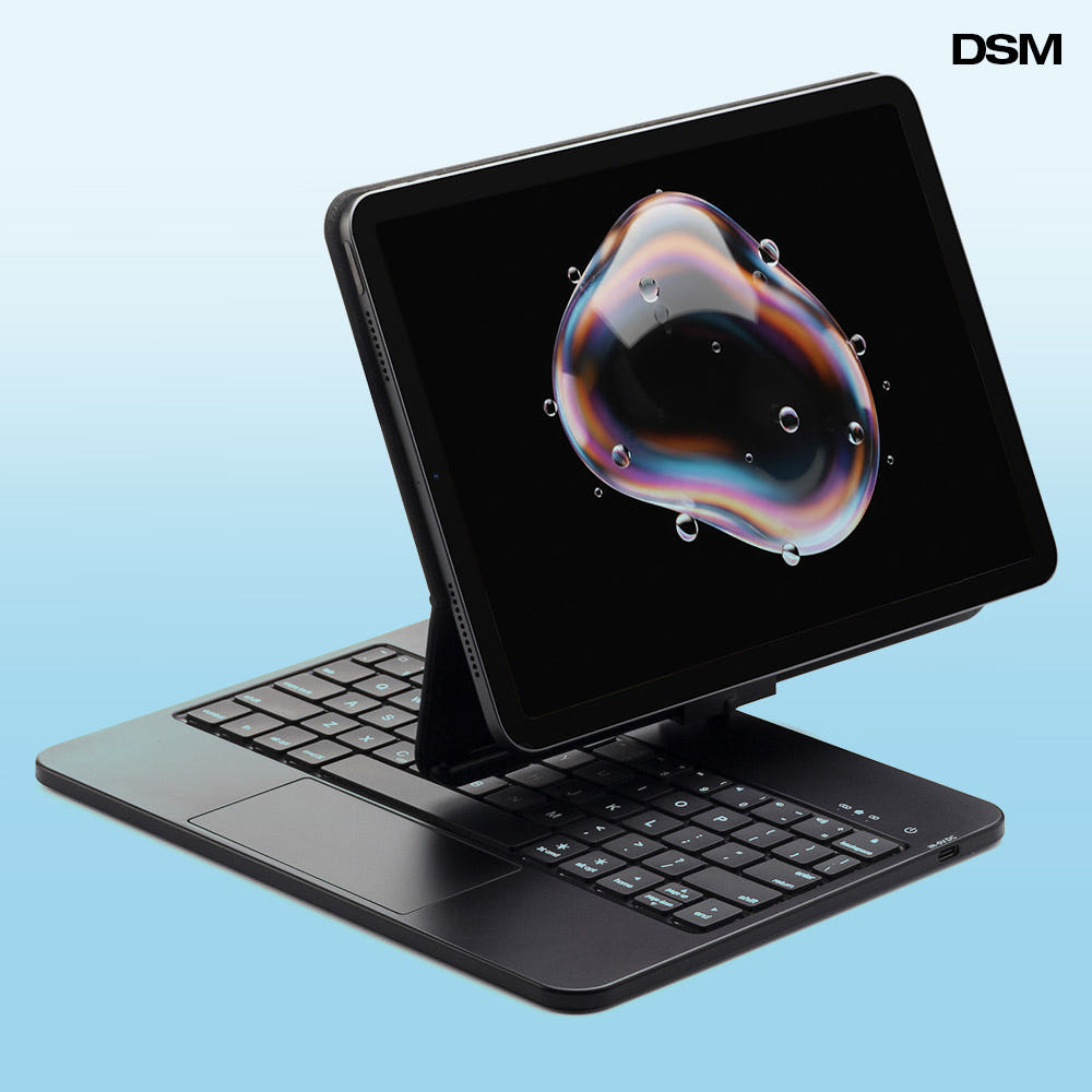 DSM 아이패드 매직 키보드 케이스 플립 프로 에어 S사이즈 : DSM