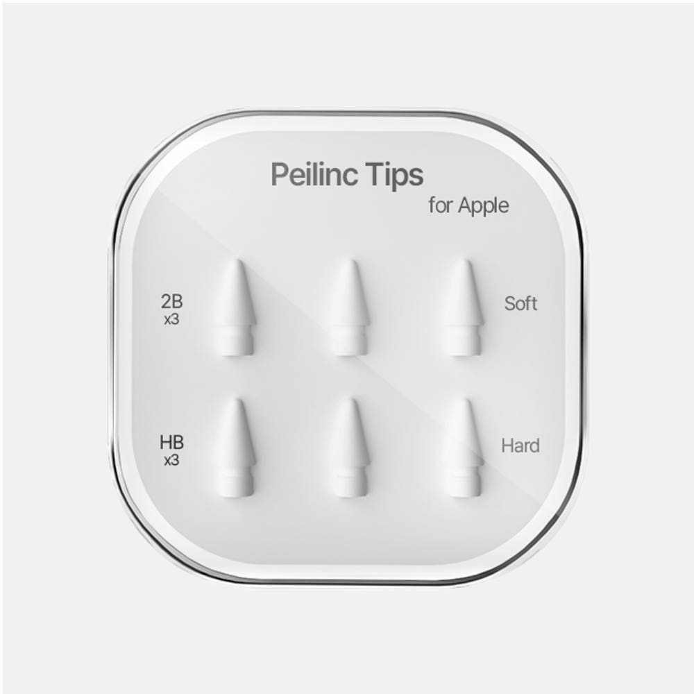 Peilinc 애플펜슬 펜촉 1세대 2세대 호환 2B HB 총 6개입 : 합리적쇼핑 실크로드