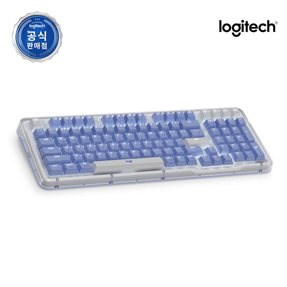 로지텍 ALTO KEYS K98M 블루투스 무선 가스켓 기계식 키보드 라일락, 마블축 : GL SHOP