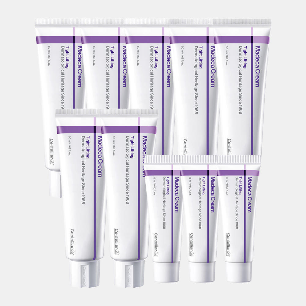 동국제약 센텔리안24 마데카크림 올뉴 타이트리프팅 50ml 7개 + 15ml 3개 / 병풀크림 시카 테카(TECA) 콜라겐 노화 주름개선 안티에이징 보습 탄력에 도움 : 동국제약 센텔리안24