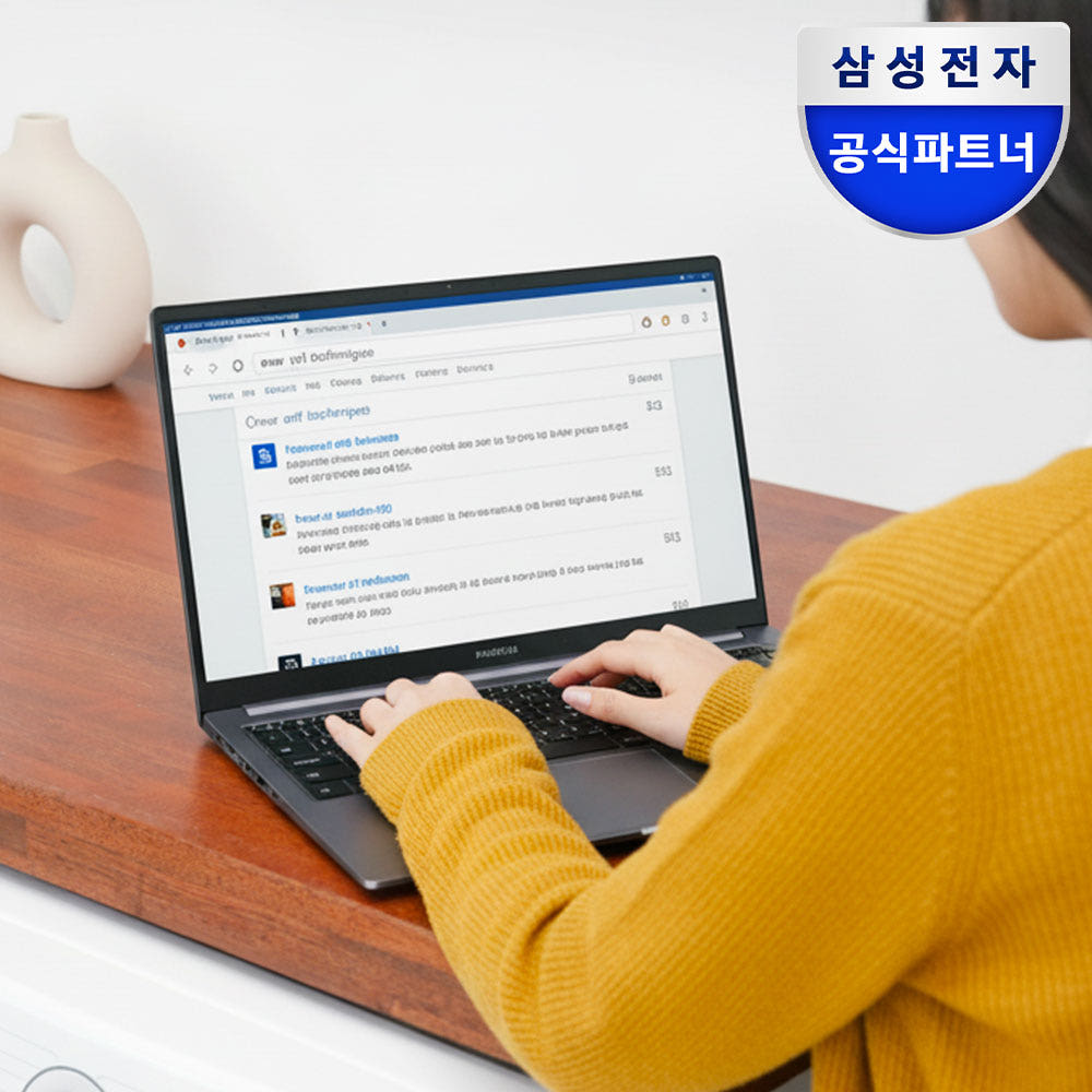 삼성 갤럭시북4 NT750XGR-A28A 인강용 온라인수업 공부용 노트북 8GB 256GB : 삼성mall 한사랑씨앤씨
