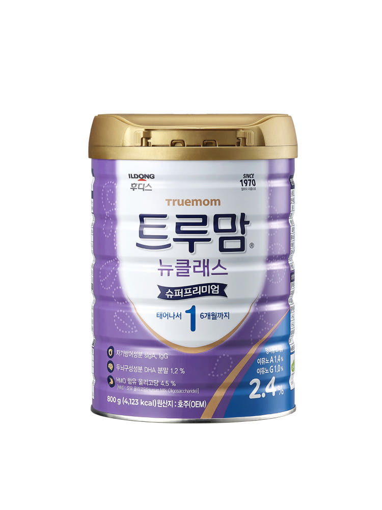 트루맘 뉴클래스 슈퍼프리미엄 1단계 800g, 1개 : 일동후디스