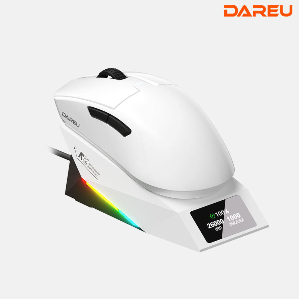다얼유 A950GD 유무선 충전독 마우스 : 다얼유 게이밍샵