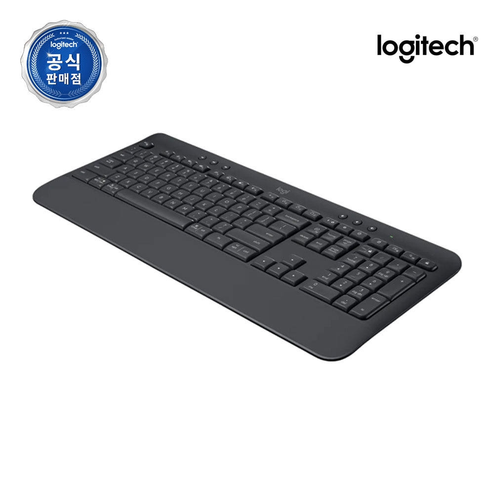 로지텍코리아 공식 Signature K650 무선 키보드 그래파이트, 팬터그래프 : 로지텍코리아 브랜드 스토어
