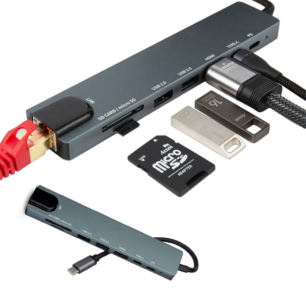 C타입허브 USB3.0 멀티허브 HDMI 아이패드 노트북 DEX 썬더볼트 : N프리미엄샵
