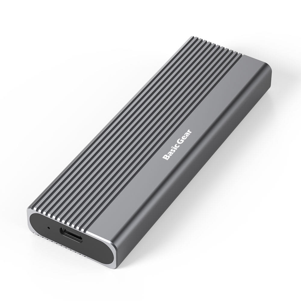 NVMe SATA M.2 SSD 외장하드 케이스 : 베이직기어