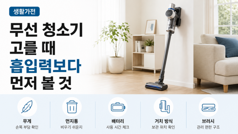 무선청소기